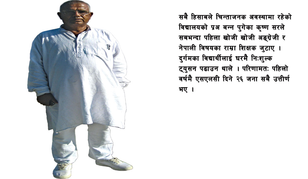 योग्यता र लगनका प्रतिमूर्ति कृष्ण सर